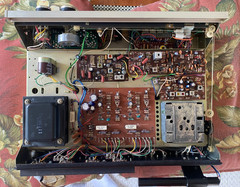Sherwood S‑7100A Receiver – Recapped, Serviced, Clean Faceplate, Tested