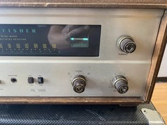 Vintage Fisher 400 Tube Stereo Receiver New Power Tubes