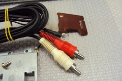 Technics SL-220 RCA Plugs, Ground Wire, & Cartridge Interface. P/N SFDP212-02