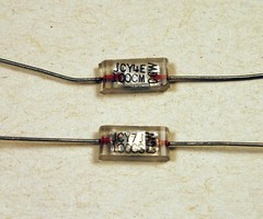 Qty 2: YOU SELECT Corning Glass Capacitors (See List: U-Pick) Audio Tube CGW NOS