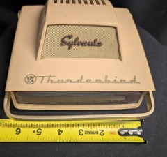 1956 Sylvania Thunderbird Transistor Radio Model 3102 working cond unknown as-is