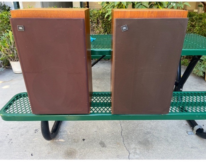 JBL 120TI PAIR EMPTY CABINETS ONLY NETWORKS & FRONT GRILLS INCLUDED