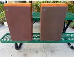 JBL 120TI PAIR EMPTY CABINETS ONLY NETWORKS & FRONT GRILLS INCLUDED