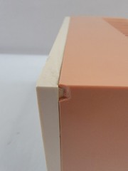 1940-50s AIWA Pink AM Radio Built-In Antenna Table Top Plug-In Made in Japan