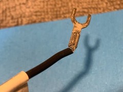 Dual 1246 Vintage Stereo Turntable Parting Out – RCA Ground Wire Assembly