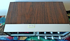 1970 Zenith Clock Radio Circle of Sound R472W AM/FM Solid State Works!