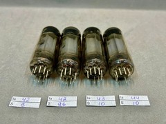 4 PCS EL 84 UNUSED VACUUM TUBE CHINA TESTED