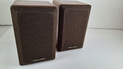 Vintage Realistic Minimus 7W Speakers Cat No 40-2039B Walnut Wood 8 Ohms 40W Max