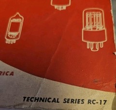 1950s RCA Receiving Tube Manual RC-17