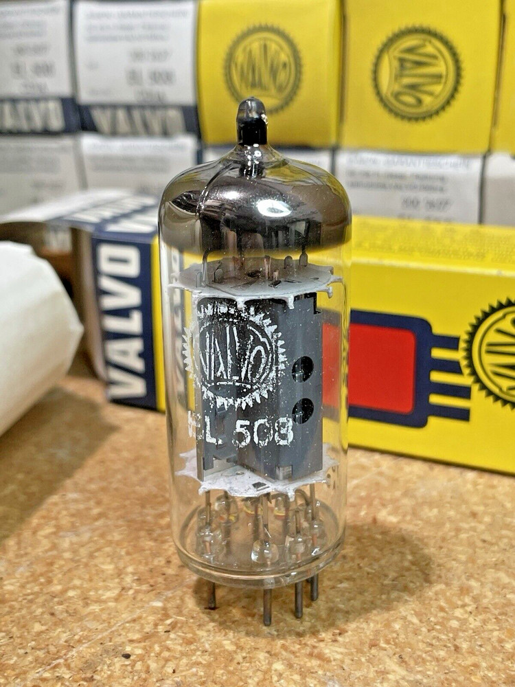 1 NOS NIB Valvo EL508 / 6KW6 Vacuum Tube Germany – (Many Available)