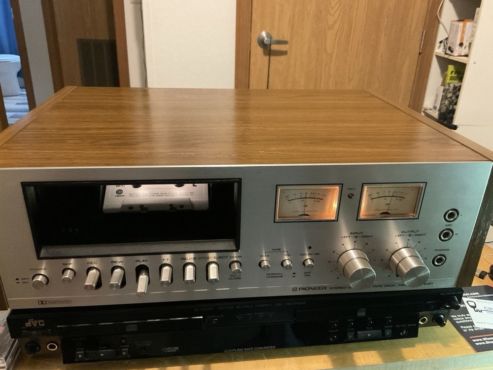 Pioneer CT-F6161 Cassette Tape Deck with Service Manual Manual