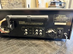 Pioneer TX-9500 II Stereo Tuner Vintage FM/AM Radio Silver Face Spec Series