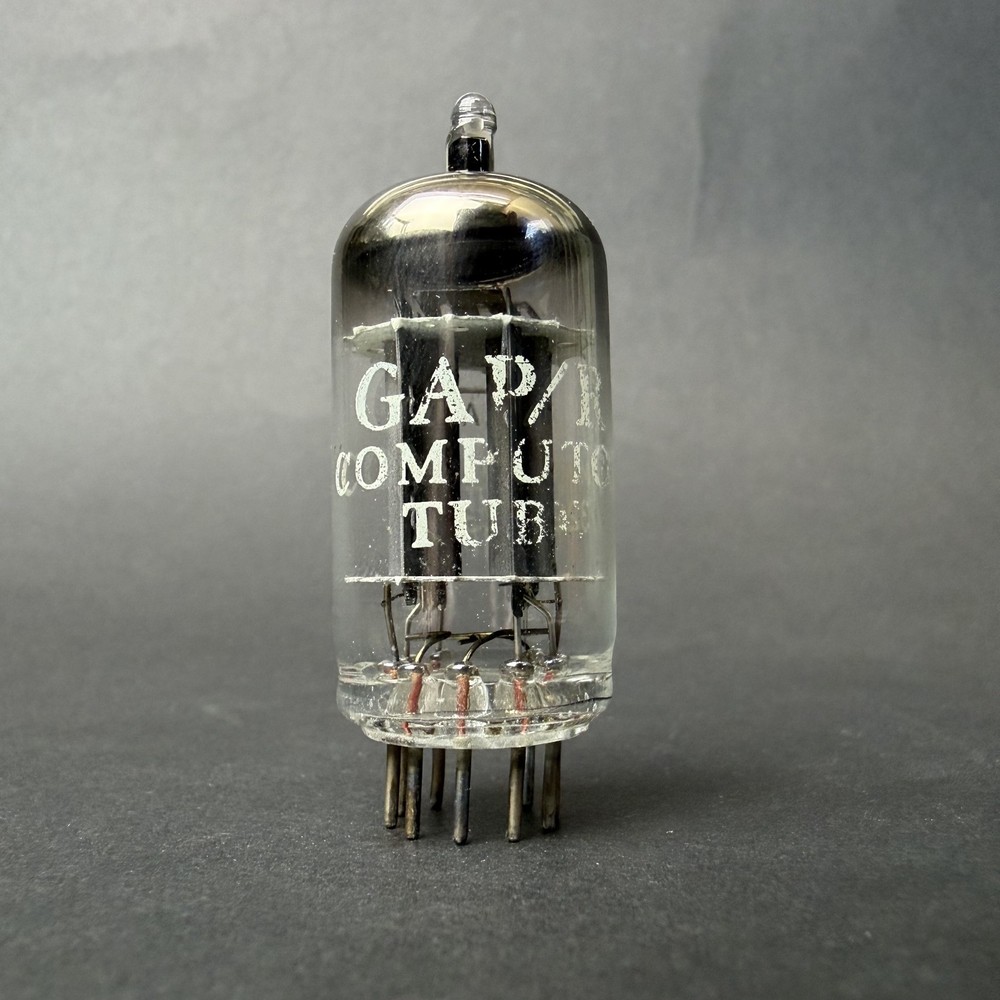 1960s 12AX7 ECC83 Tung-Sol Tube Gray Long Plate O Getter TV7 Test NOS TS7-11