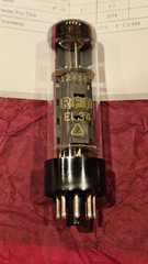 RARE Matched Quad (4) Siemens RFT EL34/6CA7 Tube Amplitrex AT-1000 Tested