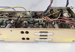 Akai X-300 Reel to Reel LOWER ASSEMBLY CHASSIS with METERS, VOLUME, RECORD