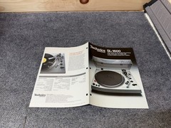 ⭐️ Original Technics SL-1600 Stereo Turntable Dealer Sales Brochure NICE! ⭐️