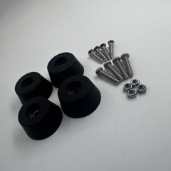 4 New FEET w/ hardware for Pioneer SX-880 RT-701 RT-707 Heavy-Duty Foot Parts