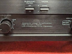 Vintage Yamaha Lot TX-400 Tuner & AX-700U Integrated Amp 110 Watts Per Channel