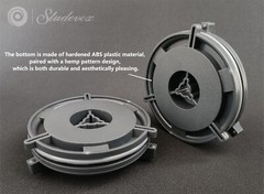 🏅New 1 Pair Of High Quality Nab Hub Adapters For 1/4” Tape Recorders
