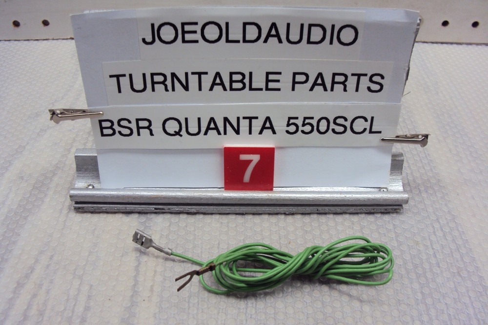 BSR /Quanta 550SCL Turntable Ground Wire. Tested Parting Out 550SCL