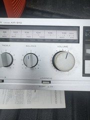 Kenwood Model KR-910 Am-fm Stereo Receiver VTG By ox And Manual