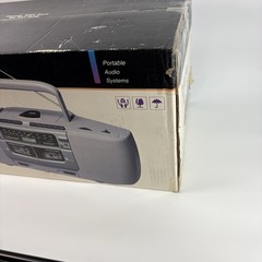 Emerson PD6625 Vintage 90’s Deluxe CD Dual Cassette Portable Stereo Factory Seal