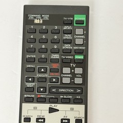 Sony EV-A50 Video 8 8mm VCR Remote Control RMT-V119 with Manual & Antenna NOS