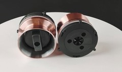 1 Pair Champagne Gold Nab Adapters for R2R Recorders Revox TASCAM Pioneer