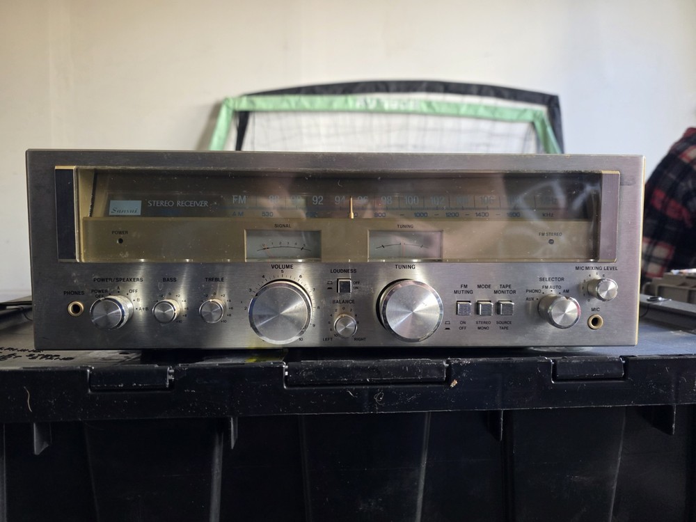Sansui G-3000 Stereo Receiver Vintage Working