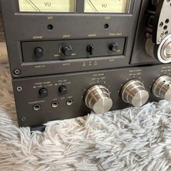 Technics RS-1500U Open Reel Tape Recorder Analog VU Meters Japan Tested
