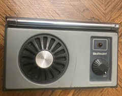 Vintage Weatheralert Weather Radio – Long Antenna – New 9V Batt – NO CORD -Works