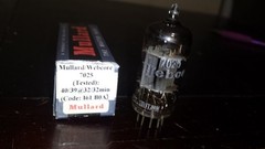 ⭐️Balanced Mullard Webcor GT. Britain 7025 12AX7A ECC83 I61 B0A Short Plate tube