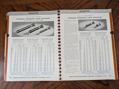 Vintage Ohmite Catalog Stock List & Red Devil Bulletin