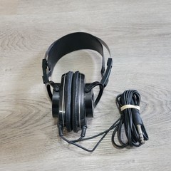 Pioneer SE-450 Vintage Stereo Headphones Over Ear Black 1/4″ Plug Japan Style