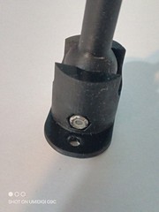 Sansui G-series Am Ant. assy. Both parts-ball & mnt. + screws-slot for 3 total