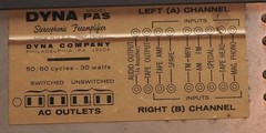 Dynaco (Dyna) PAS tube preamp, UNTESTED, for parts or repair,pretty clean inside