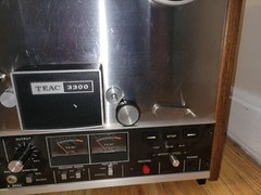 TEAC 3300-10 Stereo Reel to Reel Recorder Serviced Cleaned Tested