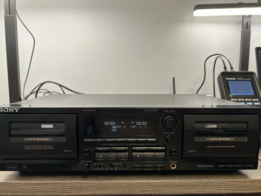 Sony TC-WR565 Stereo Cassette Tape Deck Player – Fully Serviced & Calibrated