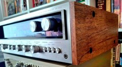 Kenwood KR-6400 AM/FM Stereo Receiver, Recapped, Real Wood Sides, Serviced