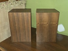 2 VTG ORIGINAL CALRAD VOLUMETRIC 2 WAY SPEAKER SYSTEM MADE IN JAPAN