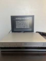 RCA DRC6100N DVD VCR Combo Player VHS Tape Cassette Recorder DVD Tested Working