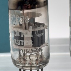 International Service Master 6DJ8 ECC88 Pair Italy Tested TV-7/U Vacuum Tubes