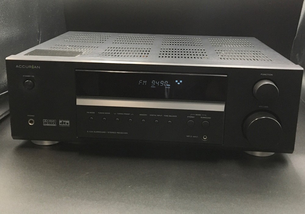 Accurian 5.1 Ch Surround AM/FM Stereo Receiver Model ASR-5046, 60Hz 240W Tested!