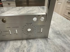 PIONEER SX-1250 PARTS OR REPAIR Faceplate No Glass Bent See Imagines Description