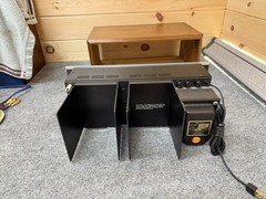 ⭐️ Phase Linear 400 Stereo Power Amplifier w/ Wood Cabinet -Just Pro Serviced!