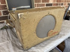 🍊Vintage 1960s Califone Portable Classroom Record Player | Model 5J-7A WORKS!