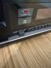 Toshiba Betamax VCR Player AH-350 Beta For Parts Or Repair As Is Read Japan