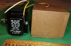 BASLER BE10648 001 CLASS 2 TRANSFORMER 60VA PRI:120V SEC:12V w/FUSE On Side! NOS