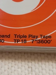 New BASF TP18 reel To Reel Tape SEALED 7″ HIFI 1080m Brand New Factory Sealed