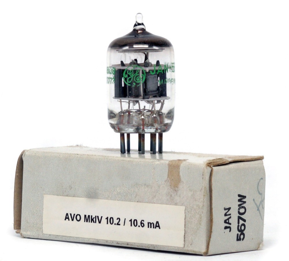 5670W/5670/396A GE NOS Tube Röhre Lampe TSF Valvola Valve 진공관 真空管 电子管